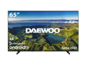 Televisor 65" Daewoo 65DM72UA, 4K UHD, Smart TV por 399€ + cupón de 71,82€