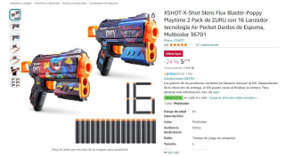 Pack de 2 lanzadores XSHOT-X-Shot Skins Flux Blaster con 16 dardos por 5,57€