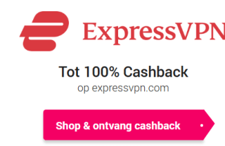 100% cashback op Express VPN via CashbackXL