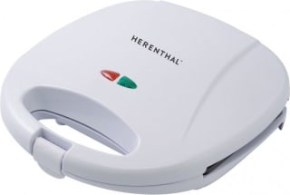 Herenthal - Tosti Apparaat / Sandwich Maker - Contactgrill - Wit voor €19 bij Bol.com