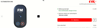 Flitsmeister FM ONE voor €44 bij de Mediamarkt