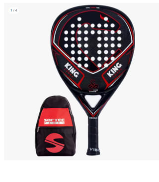 Pala de pádel Vibora King Cobra Classic Edition + Mochila Softee Pádel por 65.05€ (Cuenta Nueva 55.05€)