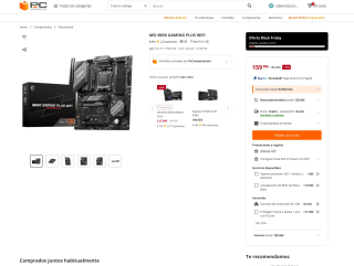 MSI B650 GAMING PLUS WIFI por solo 159,99€