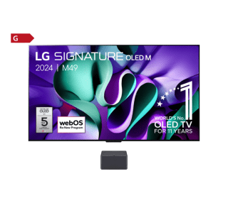 LG Signature OLED65M49LA TV (2024) voor €2.499 bij Poulissen