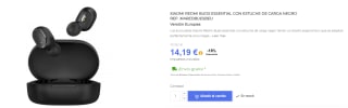Auriculares Xiaomi Redmi Buds Essentia por 14,19€