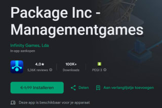 Package Inc - Managementgames voor Android gratis