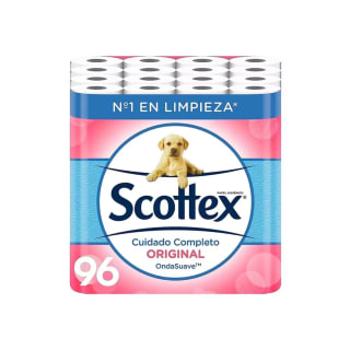 96 Rollos de papel higiénico Scottex Orginal por solo 18,02€