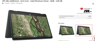 HP 14b-cb0812nd - 14.0 inch - Intel Pentium Silver - 8GB - 128 GB voor €299 bij de Medimarkt