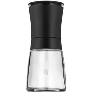 WMF Trend Molinillo de Especias Molinillo Cerámico y Vidrio Borosilicatado, Negro