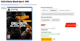 Call of Duty: Black Ops 6 - PS5 voor €59,95 bij Bol
