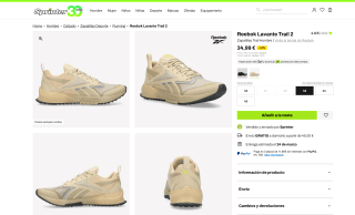 Zapatillas Reebok Lavante Trail 2 trail Hombre por 34,99€