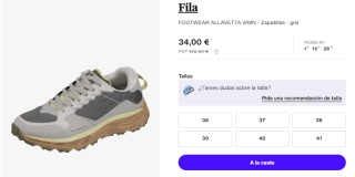 Zapatillas de Mujer Fila FOOTWEAR ALLAVETTA por 34€