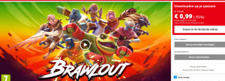 Brawlout voor €0,99 in de Nintendo eShop