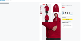 Adidas Sudadera con capucha por solo 22,50€