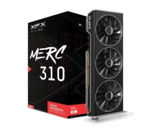 Tarjeta gráfica RX 7900XTX XFX SPEEDSTER MERC310 Black Gaming 24GB GDDR6 por 899€