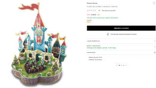 Puzzle 3D Dream Gardens Castillo por 9€