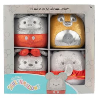 Squishmallows Knuffel Pluche - D100 Winnie, Tinkerbell, Nala, Dumbo 12,5cm voor €10 bij Lobbes