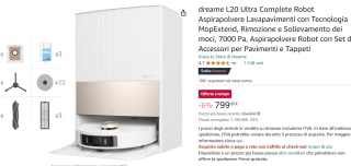 Dreame L20 Ultra Complete met dweilfunctie voor €799 bij Amazon