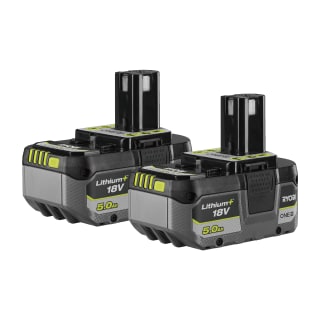 18V ONEplus Lithium 5.0Ah Battery Twin Pack for £99.99 at Ryobi