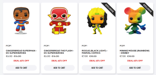 Funko Pops vanaf €6 in de sale bij Funko Europe