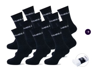 12 paar O'Neill sportsokken voor €12,95 bij Ibood