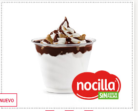 Sundae Crunchy Nocilla por solo 1,50€