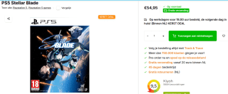 Stellar Blade - PS5 voor €54,95 bij AllYourGames
