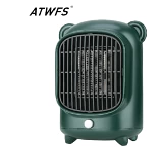 calentador eléctrico silencioso, 500W/220V por 11,85€