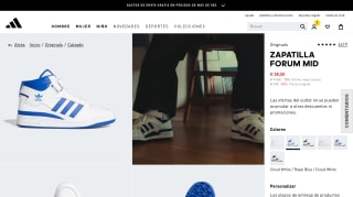 Adidas Forum Mid por 58,50€