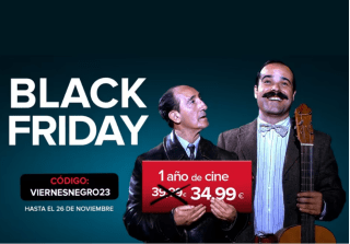Black Friday 1 año películas con FlixOlé a tan solo 34,99€
