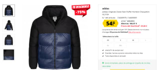 Adidas Originals Chaquetón Down Rain Puffer por 54,90€