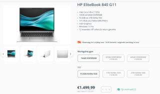 HP EliteBook 840 G11 (9G0H5ET) 14" laptop voor €1.499,99 bij laptopcentrale