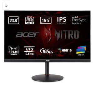 Monitor Acer Nitro XV240YP 23.8" LED IPS FullHD 165Hz Freesync por 149.99€