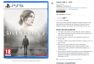 Videojuego Silent Hill 2 PS5 por 38,90€
