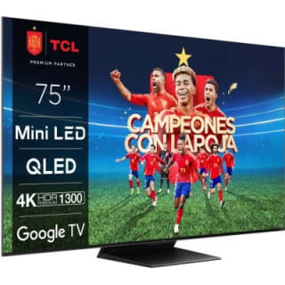 TV Mini LED TCL 75C805 Google TV por 900€