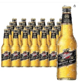 Pack 24 cervezas Miller Genuine Draft 330 ml por 13,83€