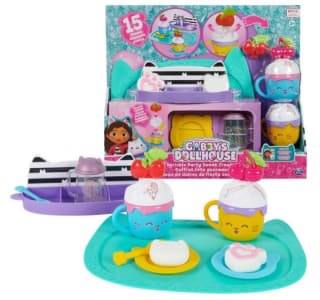 Gabby’s Poppenhuis spikkelfeest-serviceset voor €13,38 bij Bol