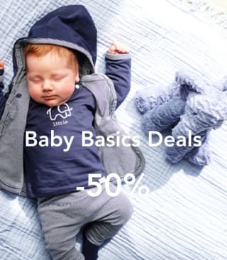 Tot 50% korting op de Noppies basiscollectie