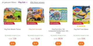 Play-Doh Pizza Oven - Klei Speelset en andere sets tot 61% korting bij Lobbes