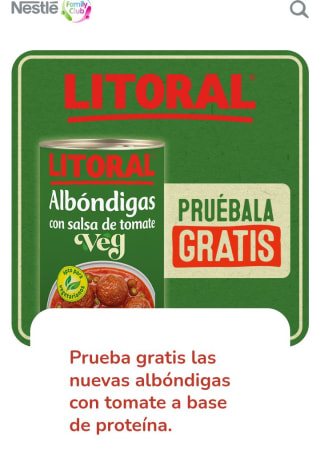 1000 reembolsos de albóndigas marca Litoral