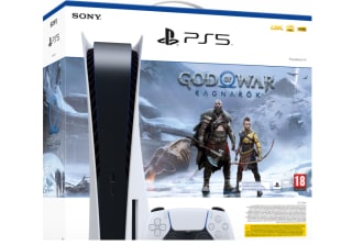 Sony PlayStation 5 Digital Edition + God of War Ragnarök Bundel voor €619,99 bij Coolblue