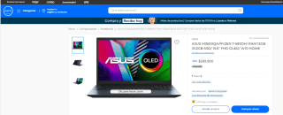 Portátil Asus M3500QA/RYZEN 7-5800H 512GB SSD 15.6" por $599.990