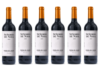 6 Botellas de Señorío de Nava Crianza 2018 por 44€