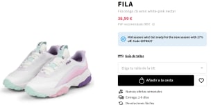 Zapatillas de Mujer Fila FOOTWEAR LOLIGO CB por 36.99€