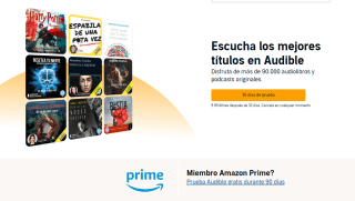 3 Mes de prueba Gratis en Audible