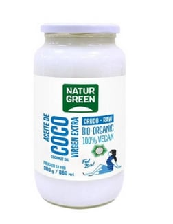 Aceite Coco Virgen 800 gr Naturgreen por 10,35€