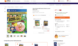 Super Monkey Ball Banana Mania Launch Edition PS4 por solo 9,99€