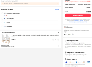 Pack 4 Sillas nordicas T-LoVendo por solo 58,99€