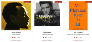 Tot 50% korting op muziek albums/ cd's bij Platenzaak