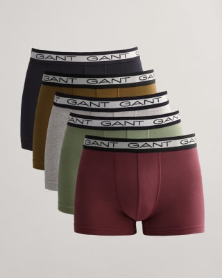 GANT 5-Pack Basic Trunks for £27 at GANT
